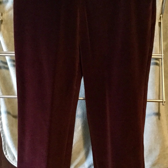 Holiday Brooks Bros luxe velour velvet pants 6 - Picture 5 of 8